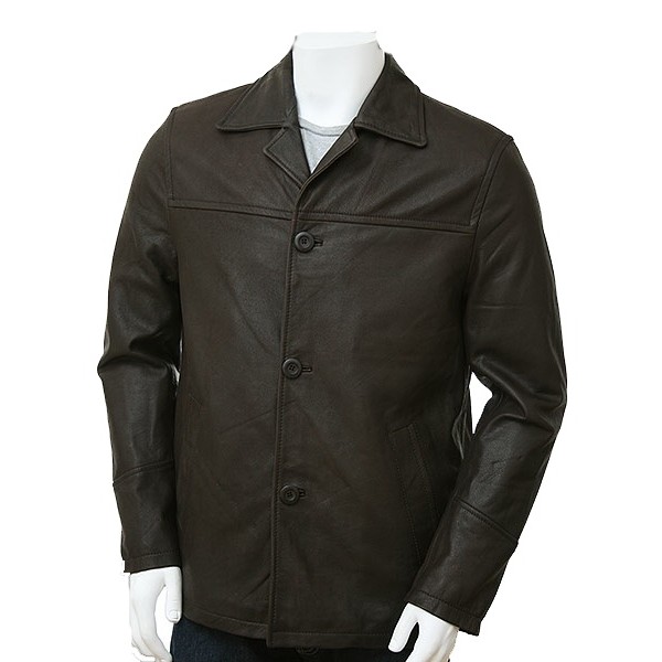 Men Leather Blazers